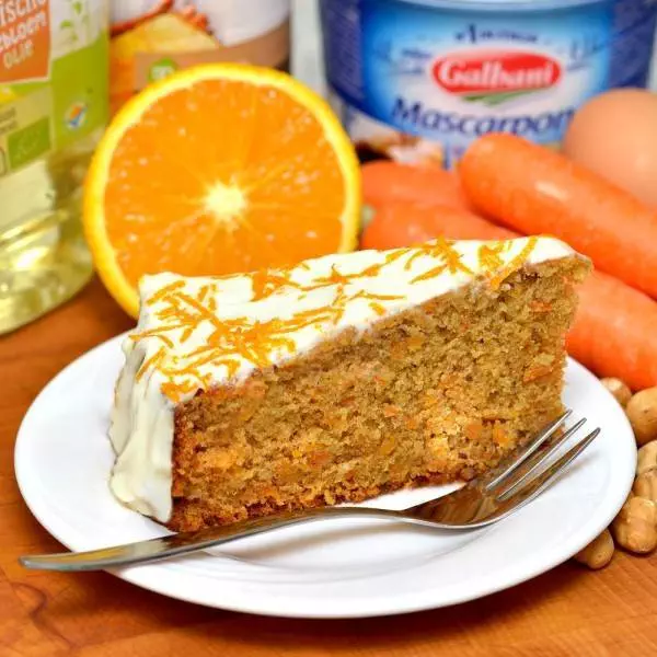 Worteltaart recept carrot cake